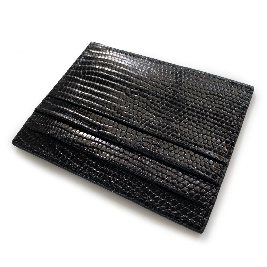 BLACK LIZARD CARDHOLDER By LAYKH