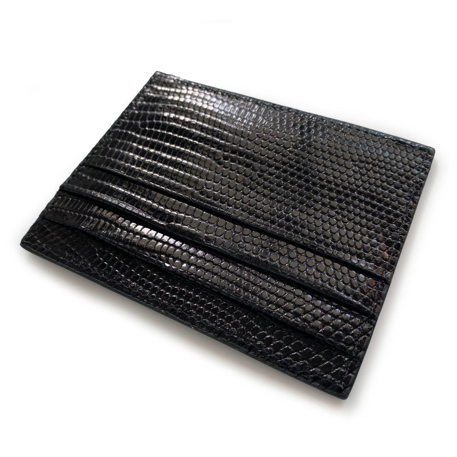 BLACK LIZARD CARDHOLDER By LAYKH