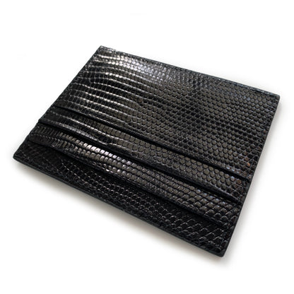 BLACK LIZARD CARDHOLDER By LAYKH