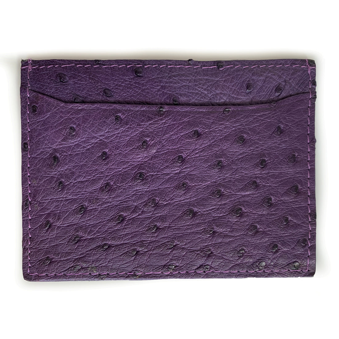 PURPLE OSTRICH CARDHOLDER