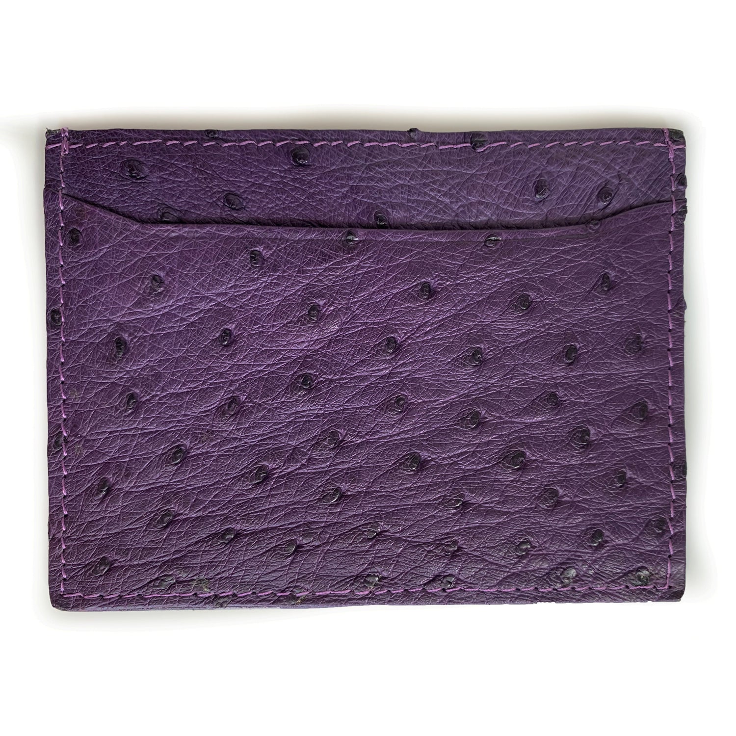 PURPLE OSTRICH CARDHOLDER