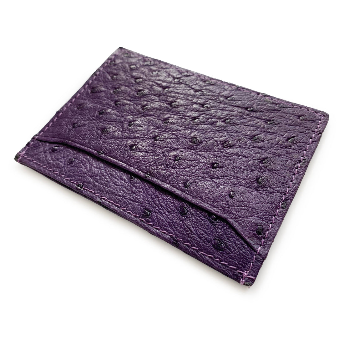 PURPLE OSTRICH CARDHOLDER