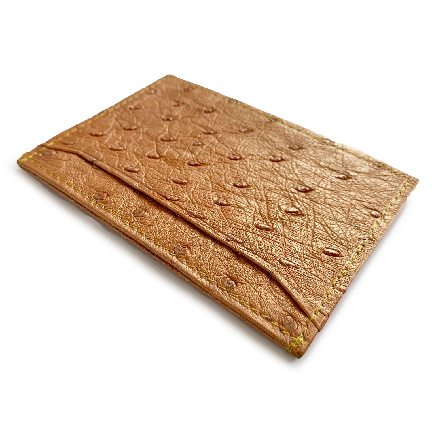 MANGO OSTRICH CARDHOLDER (Small) By LAYKH