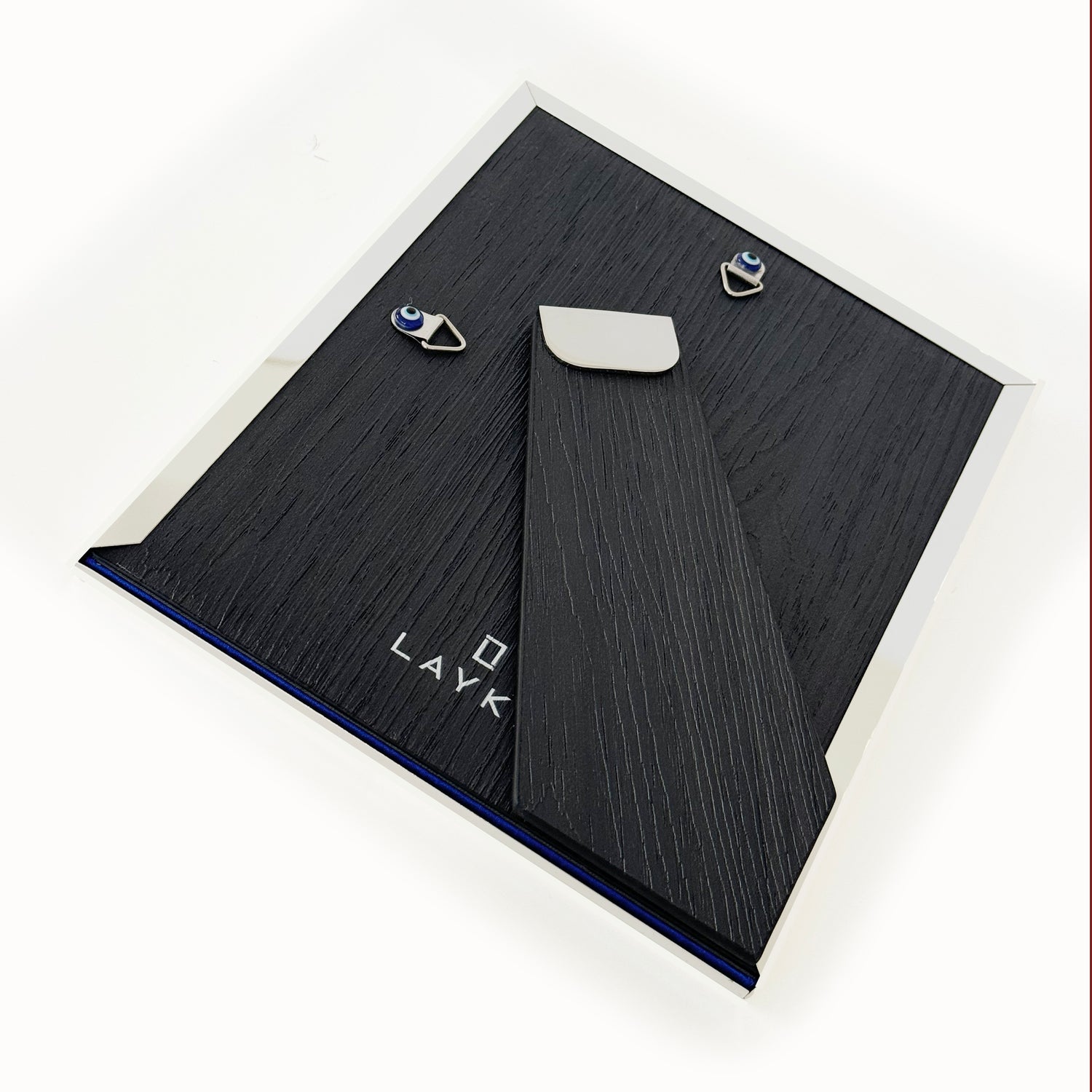 HONG KONG Silver Photo Frame (4R) - Lime Green