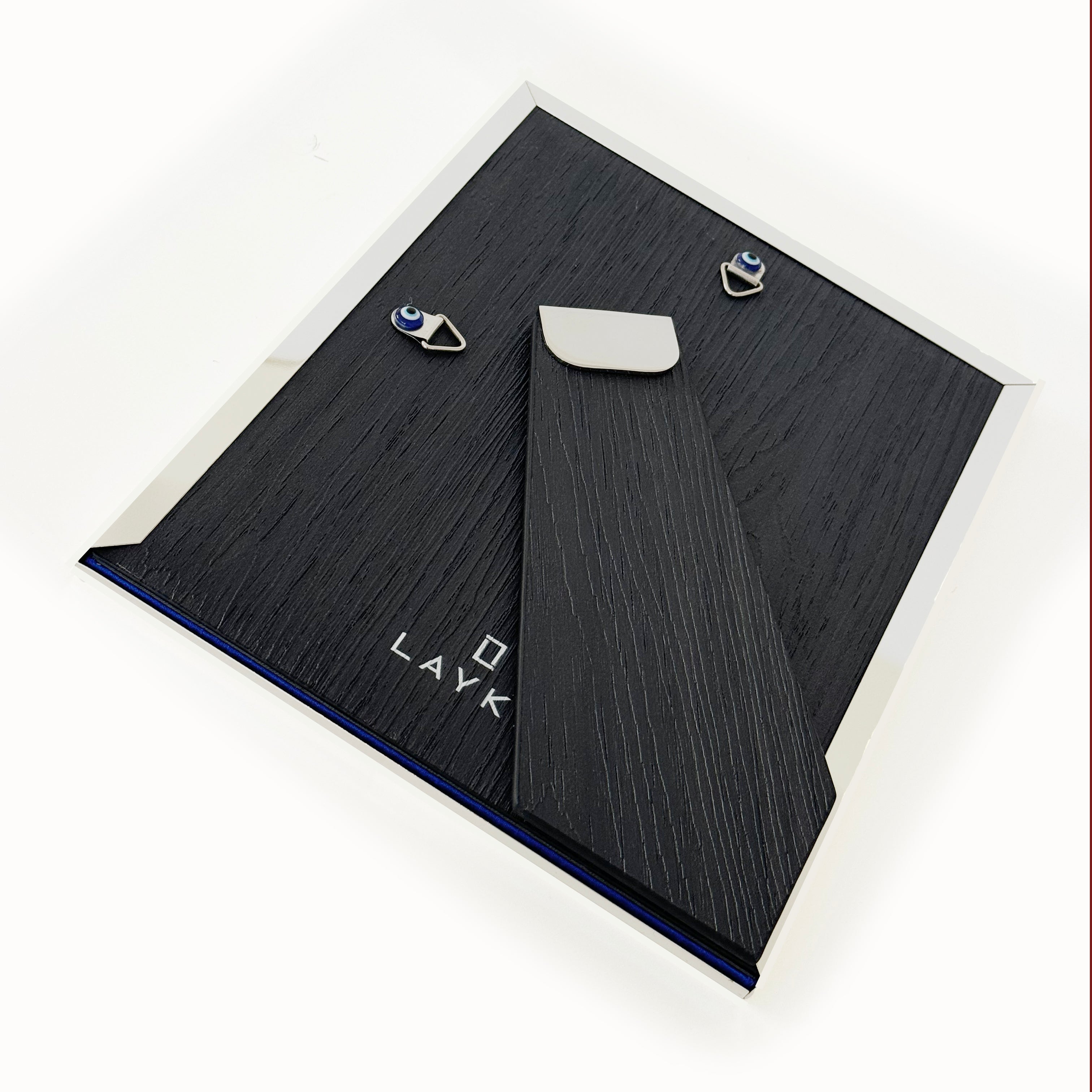 HONG KONG Silver Photo Frame (4R) - Lime Green