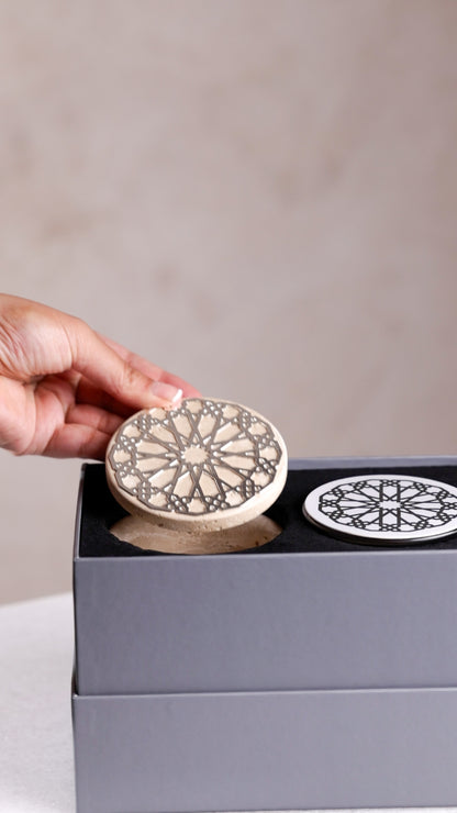 Candle Holder Set and Extra Candle Refill