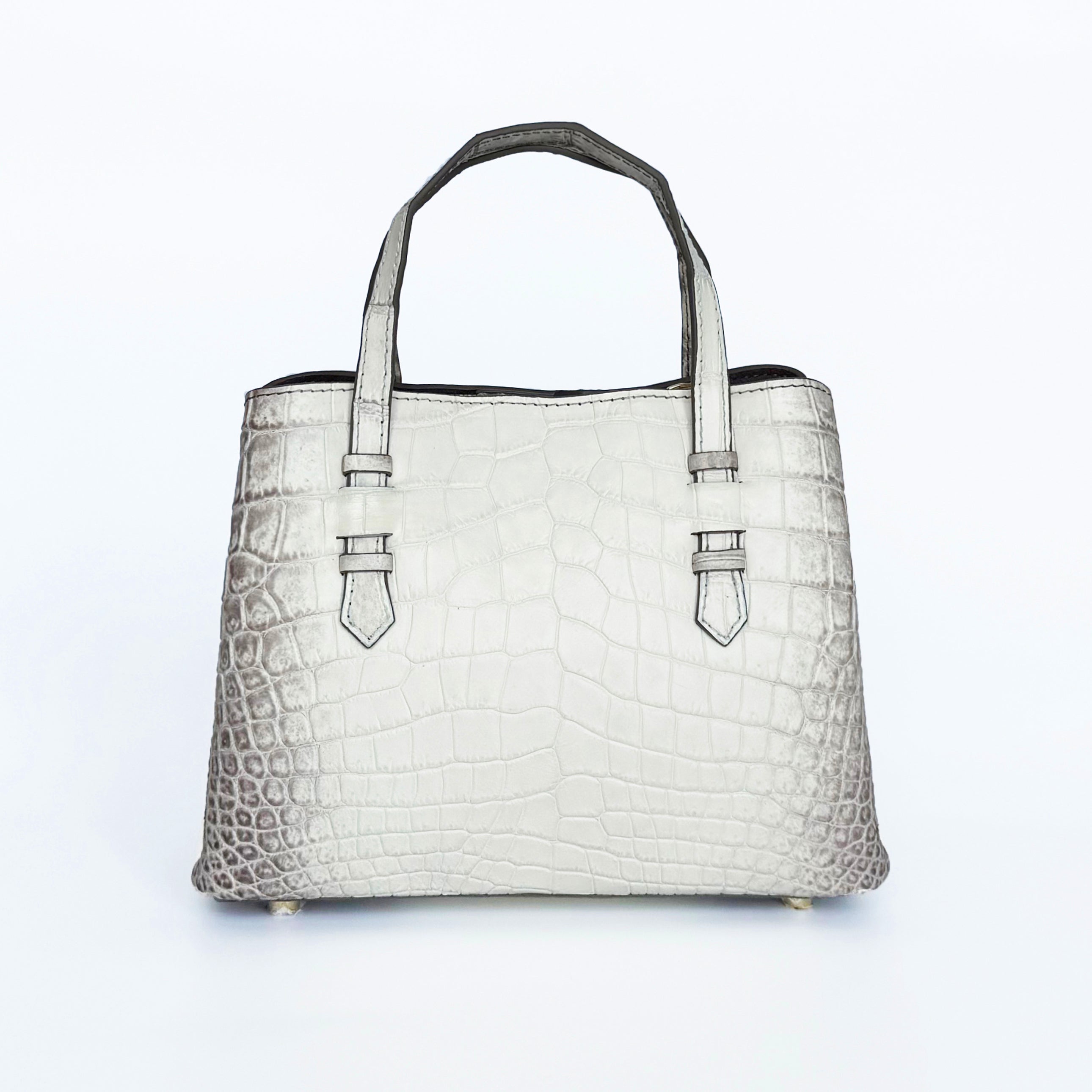 VEDA HImalayan Crocodile Tote Crossbody Bag
