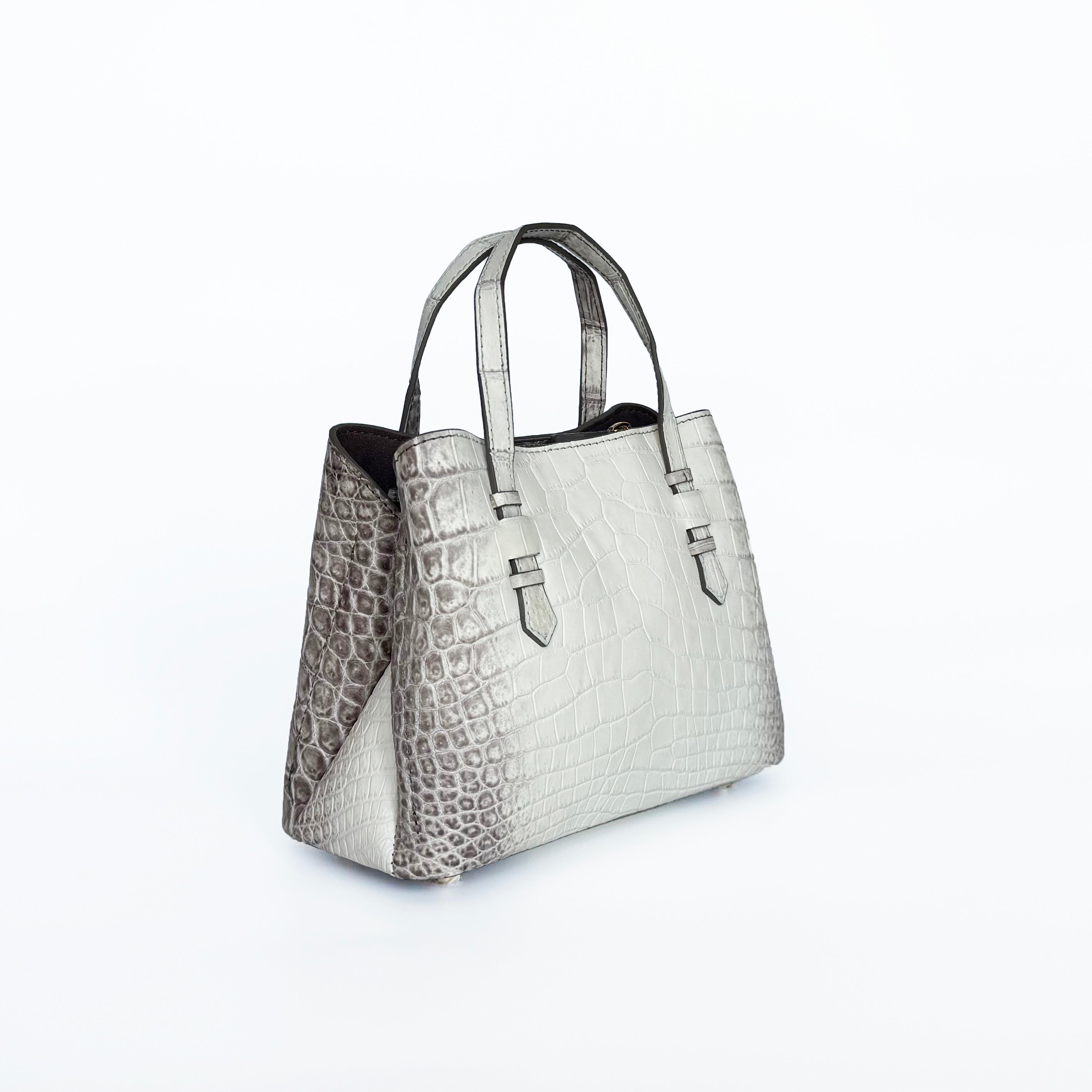 VEDA HImalayan Crocodile Tote Crossbody Bag